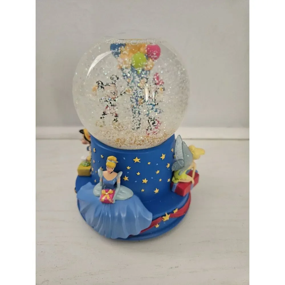Walt Disney World‎ Walt's 100th Mickey & Minnie Mouse Music Box Snow Globe 2001